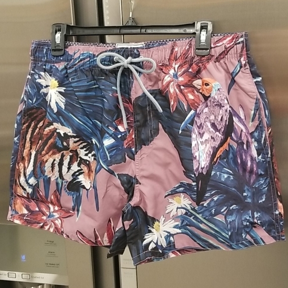 💕TED BAKER💕 Nemor Tiger Printed Swim Short - Picture 6 of 16